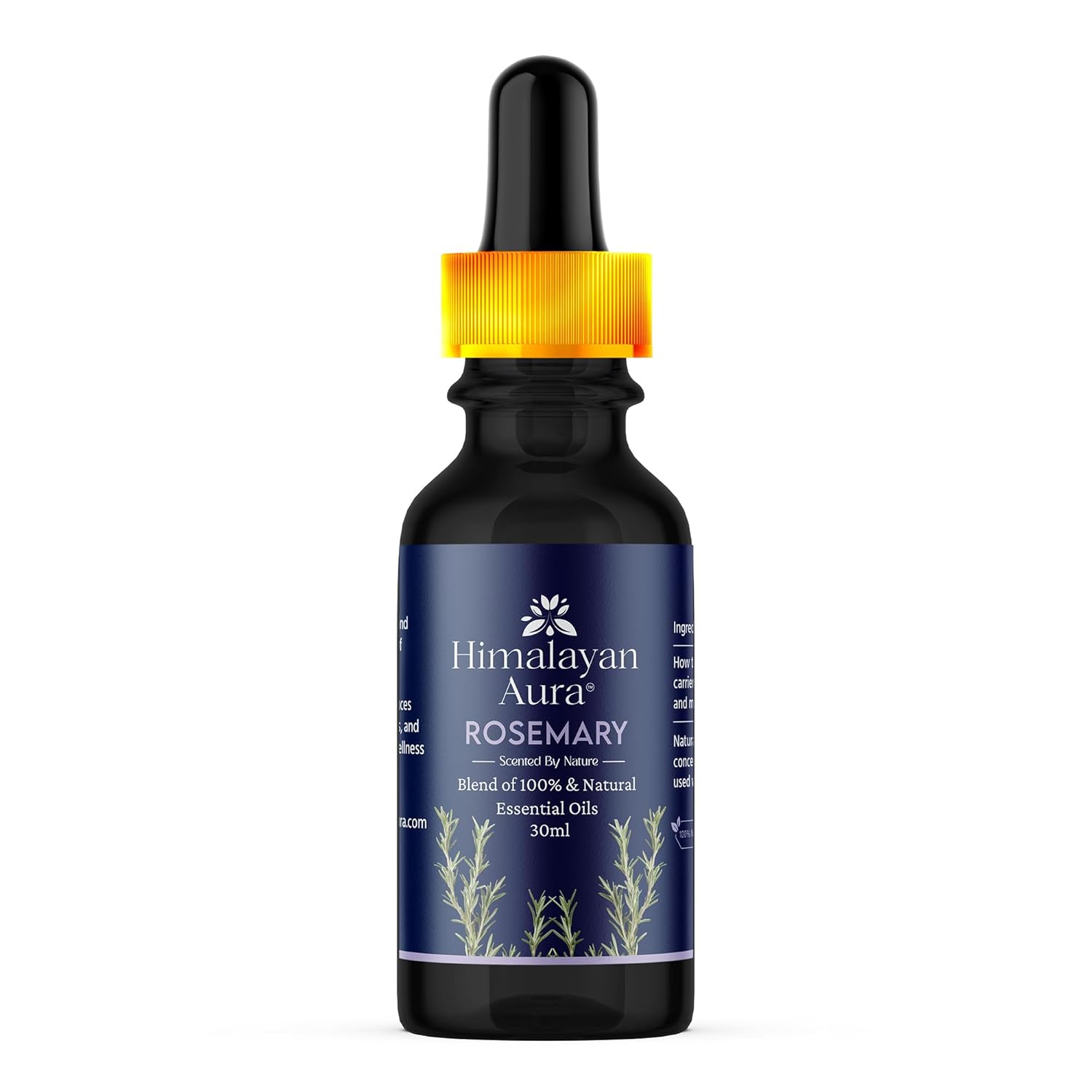 Himalayan Aura Rosemary Essential Oil 30ml – Hair Growth, Anti-Dandruff & Aromatherapy