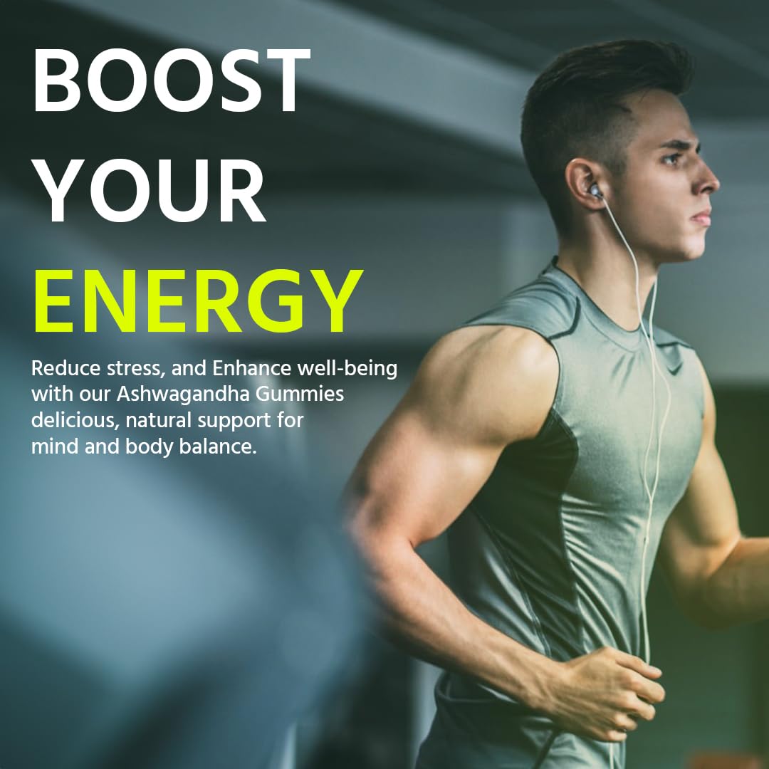 Supplenex Ashwagandha KSM-66 Herbal Chewing Gum 250mg | Boosts Strength & Stress Relief | 30 Gums