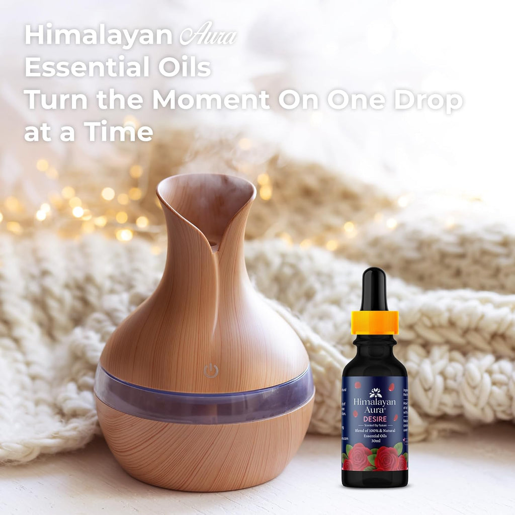 Himalayan Aura Desire Essential Oil 30ml – Natural Aroma for Home & Diffusers