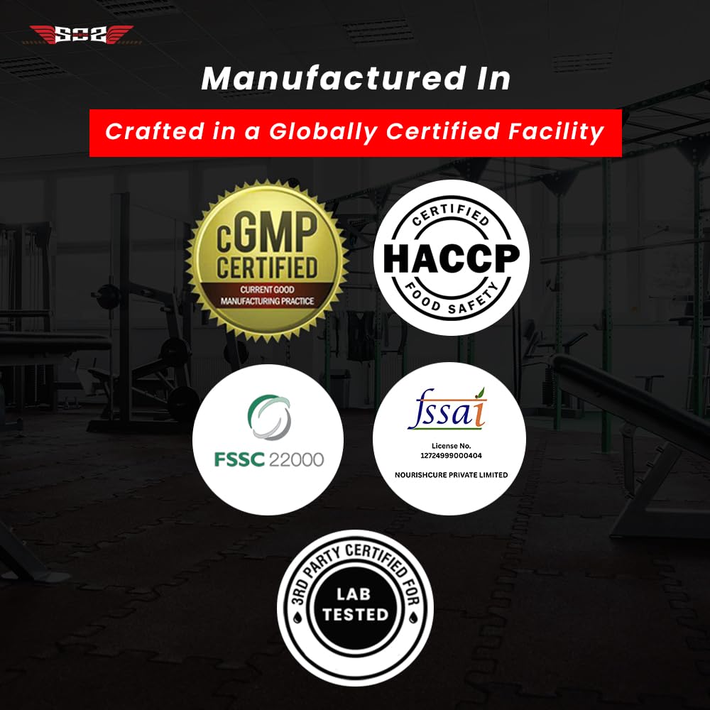 SOS Nutrition Gold Whey Protein Powder (Chocolate 454g) (Pack of 2) For Men Women 5.5g BCAAs, 30 Serving