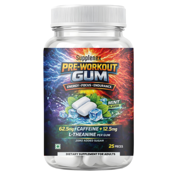Pre Workout Caffeine Gum