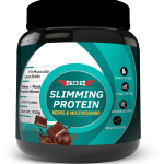Slimming Whey and Plant Protein Powder (Chocolate, 30 Servings)